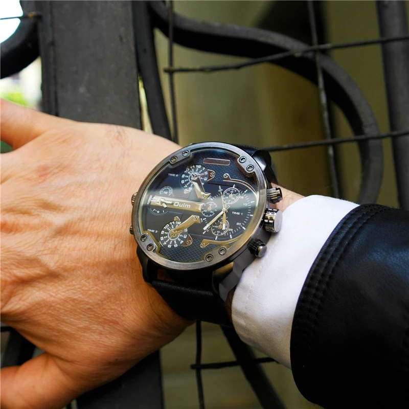 Luxury Watch Unique - Мужские повседневные спортивные часы Oulm, большие