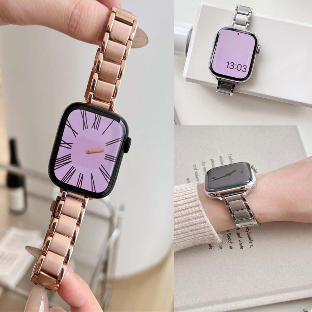 Luxury Watch Ap - Тонкий металлический ремешок для Apple Watch