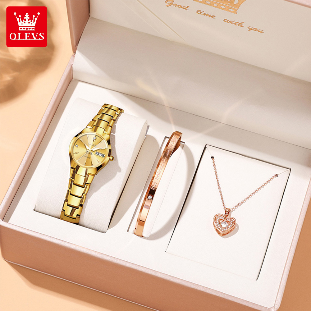 Luxury Watch Ladies - OLEVS женские часы 8697, роскошные элегантные