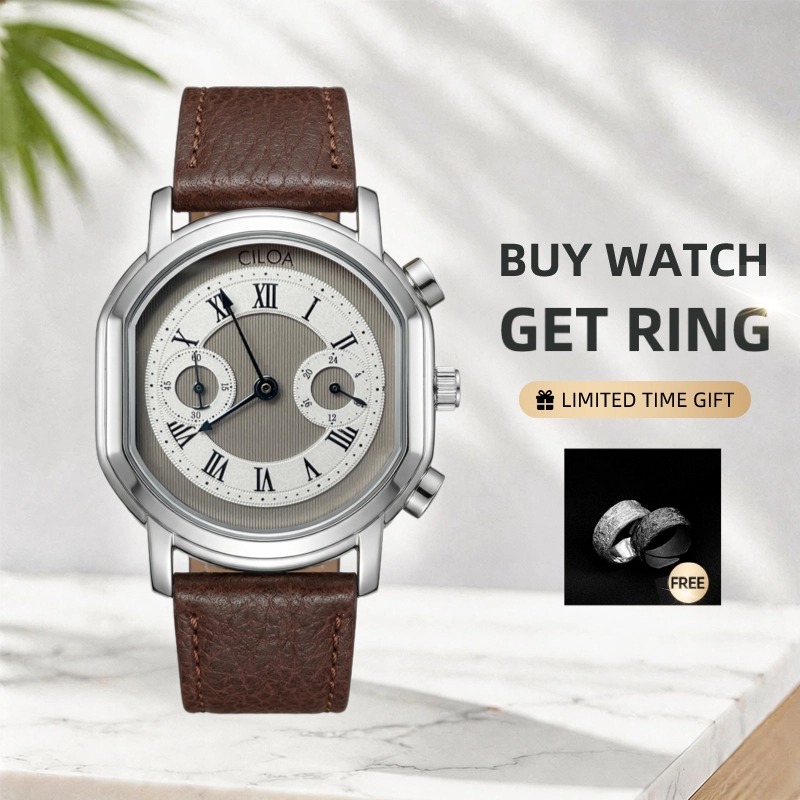 Мужские часы CILOA Retro Silve – обзор и цена Luxury Watch Trends 2025