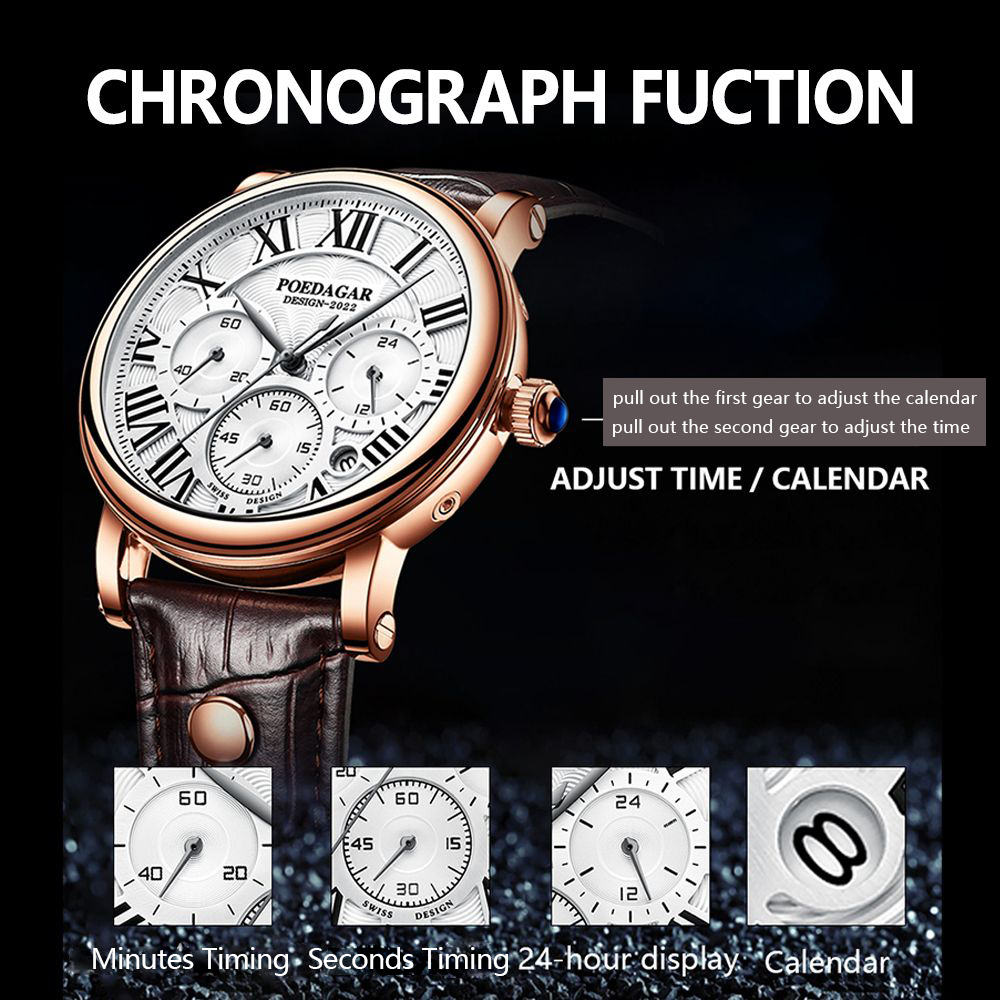 POEDAGAR Топ Роскошные Часы Дл – обзор и цена Luxury Watch Longines