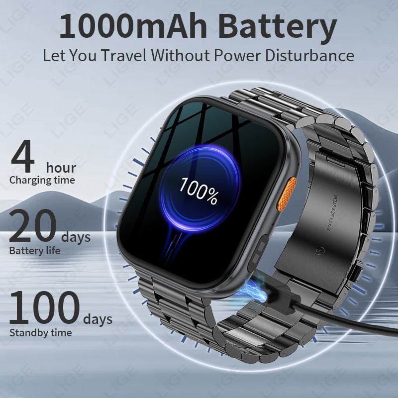 LIGE новые военные уличные умн – обзор и цена Luxury Watch Arabic