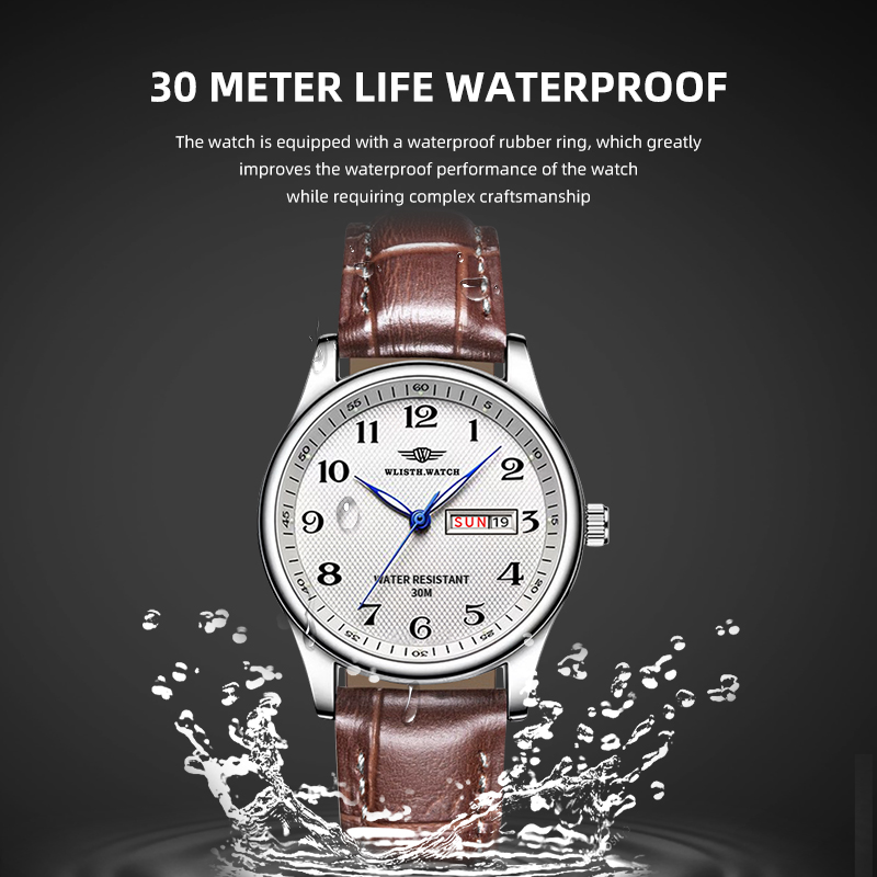 WLISTH Элитный бренд Мужские ч – обзор и цена Luxury Watch Arabic