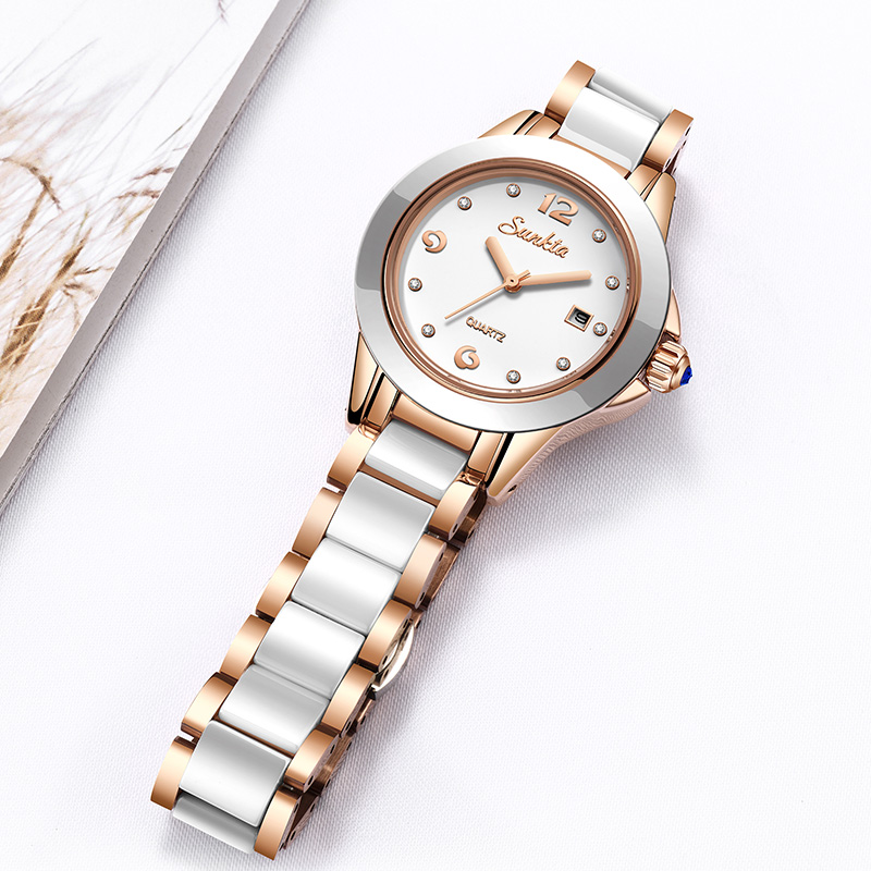 Sunkta модные повседневные ква – обзор и цена Luxury Watch Ladies