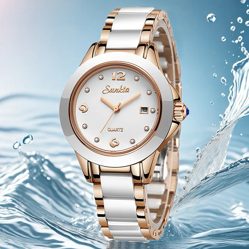 Sunkta модные повседневные ква – обзор и цена Luxury Watch Ladies