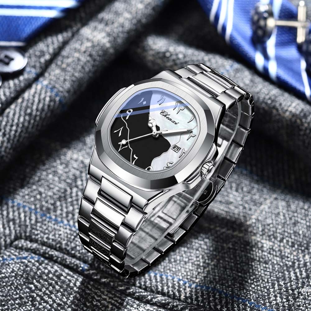 CHENXI новые мужские часы с во – обзор и цена Luxury Watch Arabic