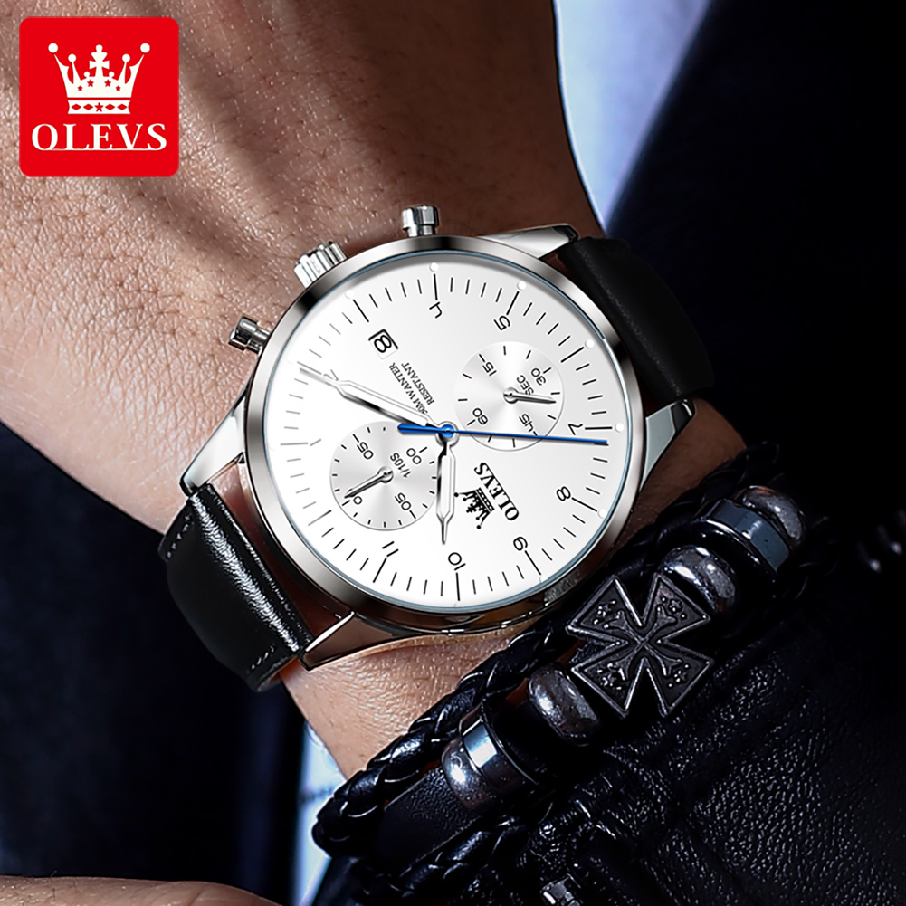 OLEVS оригинальные мужские час – обзор и цена Luxury Watch Longines