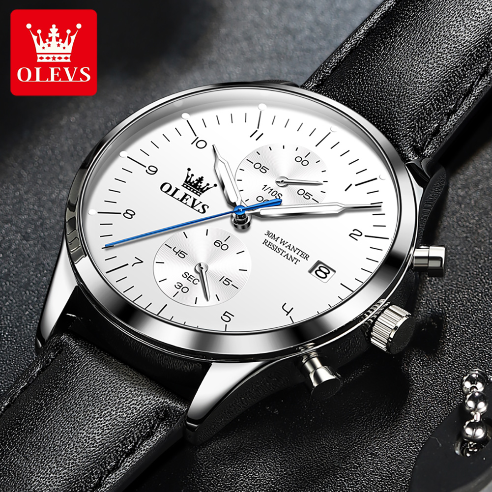 OLEVS оригинальные мужские час – обзор и цена Luxury Watch Longines