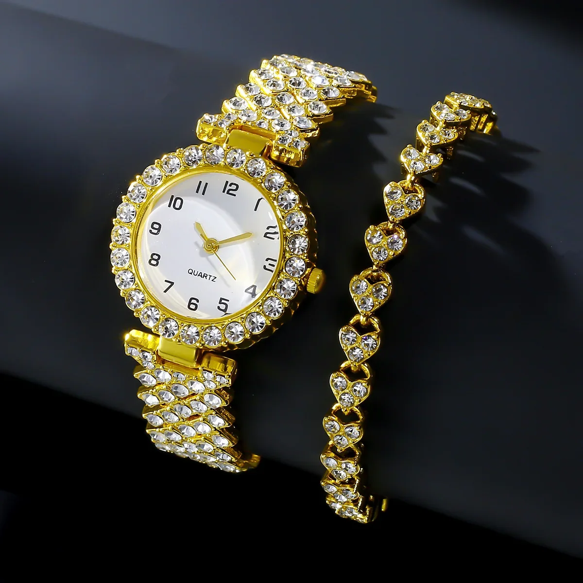 1 шт./2 шт. роскошные модные ж – обзор и цена Luxury Watch Ladies
