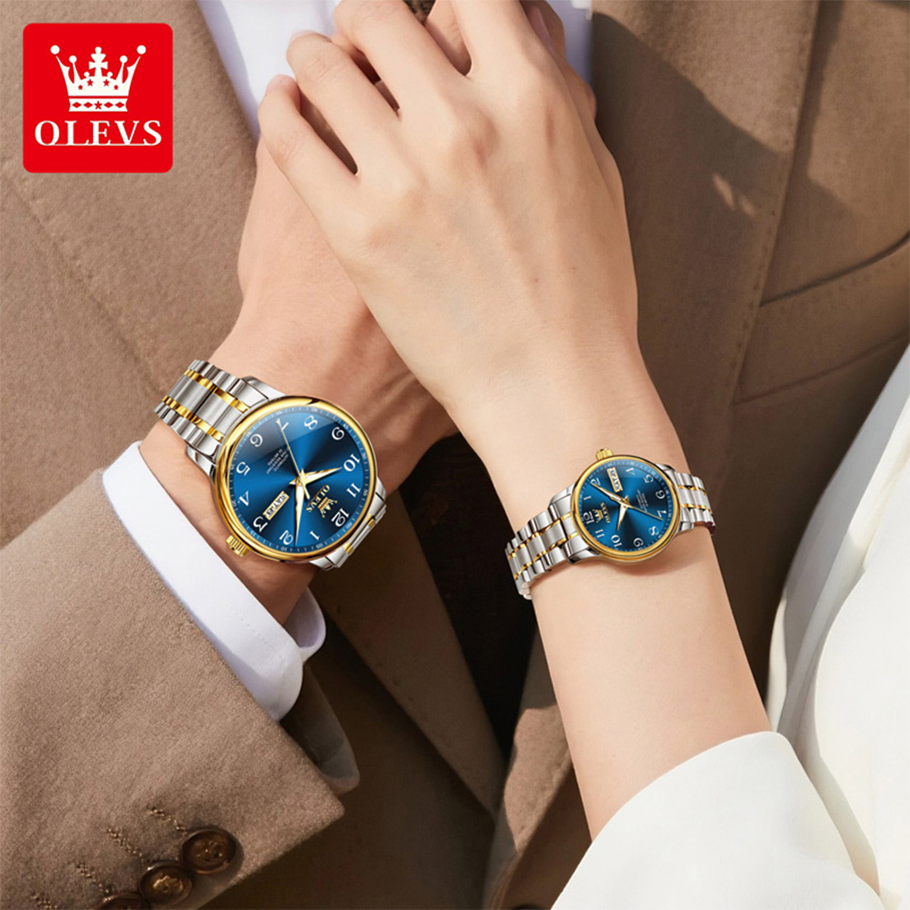 Оригинальные парные часы OLEVS – обзор и цена Luxury Watch Arabic