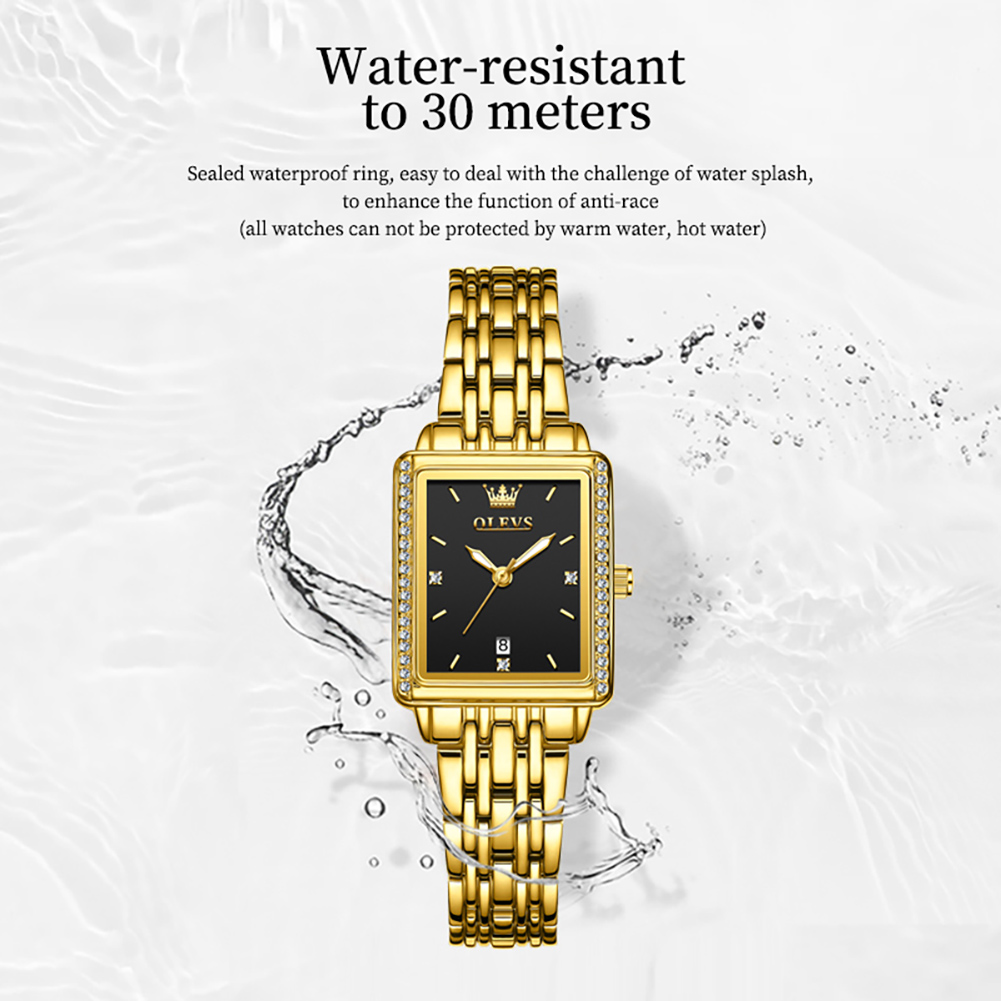 OLEVS 9995 Женские часы с дато – обзор и цена Luxury Watch Ladies