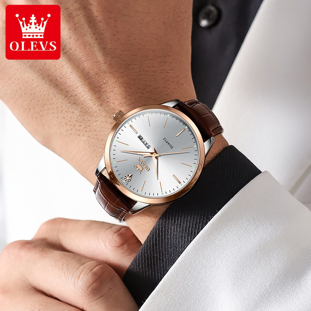OLEVS 2935 Мужские кварцевые ч – обзор и цена Luxury Watch Longines