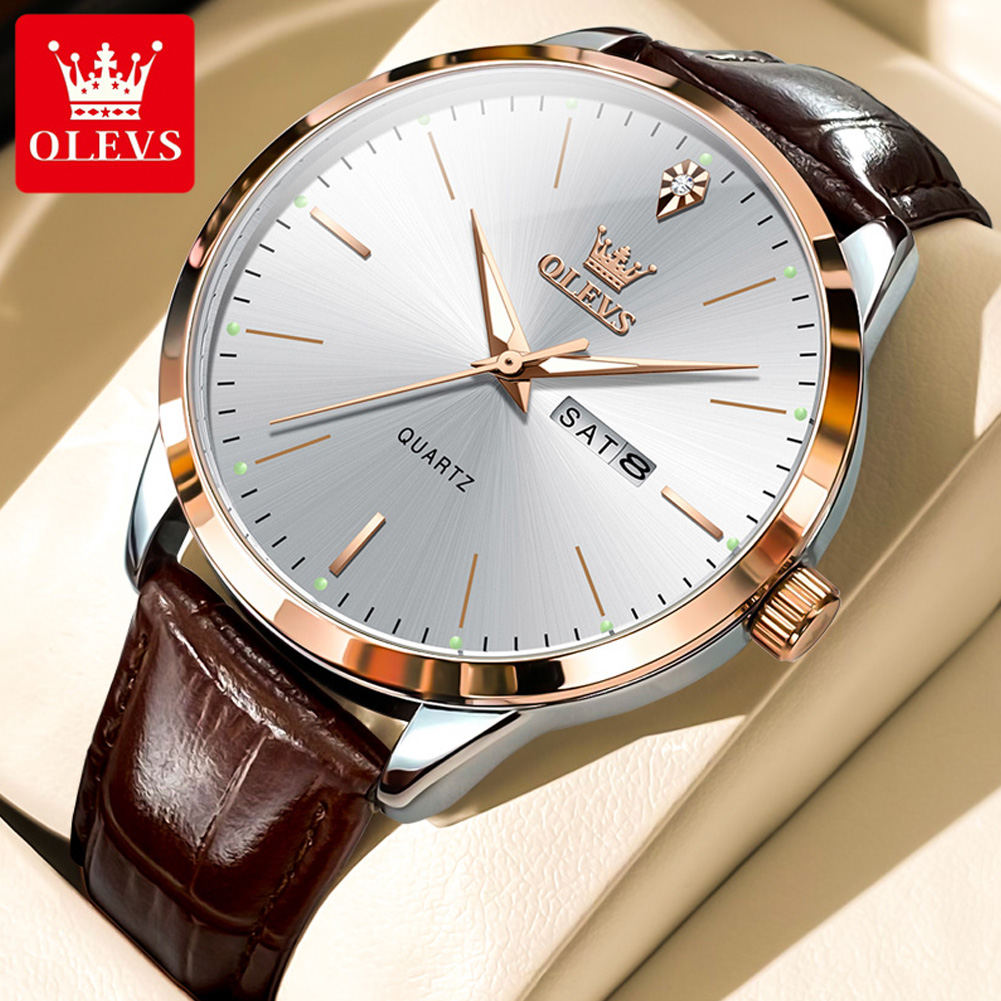 OLEVS 2935 Мужские кварцевые ч – обзор и цена Luxury Watch Longines