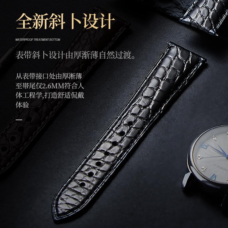 Ремешок из кожи аллигатора для – обзор и цена Luxury Watch Longines