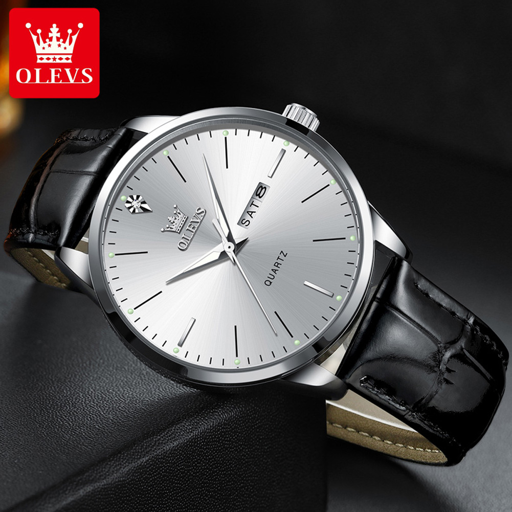 OLEVS 2935 мужские часы с двой – обзор и цена Luxury Watch Longines