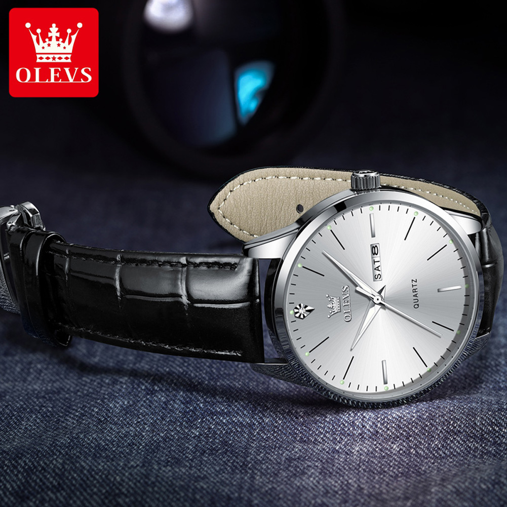 OLEVS 2935 мужские часы с двой – обзор и цена Luxury Watch Longines