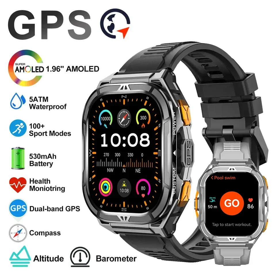 Роскошные смарт-часы AMOLED с  – обзор и цена Luxury Watch Arabic