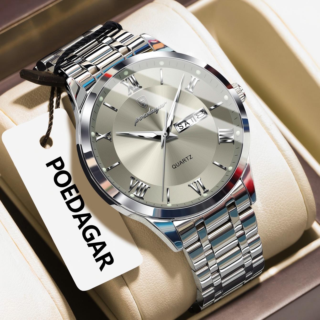 POEDAGAR модные роскошные мужс – обзор и цена Luxury Watch Longines