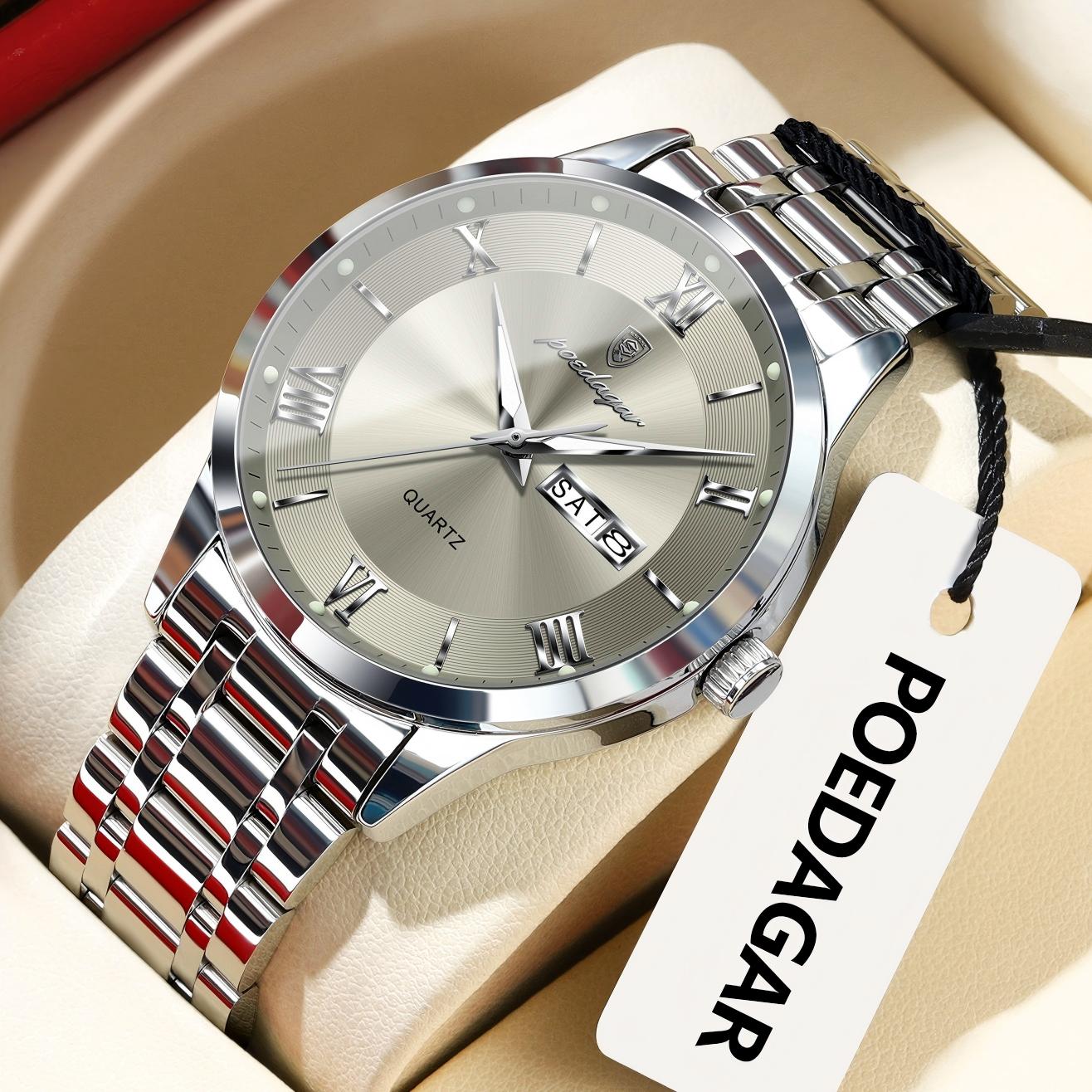 POEDAGAR модные роскошные мужс – обзор и цена Luxury Watch Longines