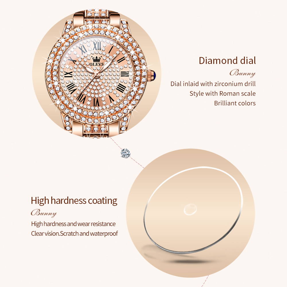 OLEVS 9943 Роскошные оригиналь – обзор и цена Luxury Watch Ladies