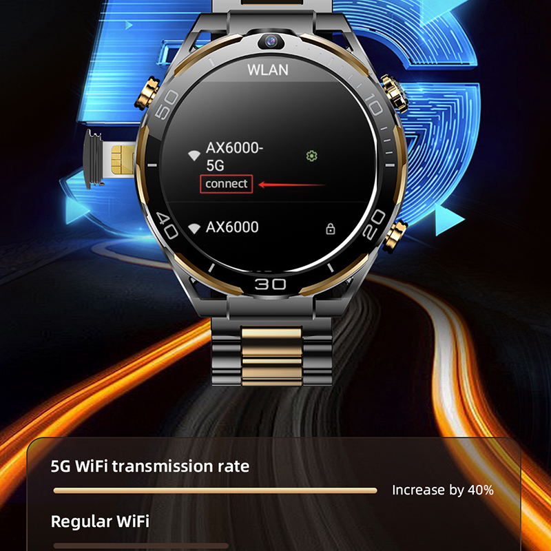 Новые 4G LTE Смарт-часы для му – обзор и цена Luxury Watch Arabic